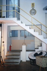 Atelier Pillham - Treppe Untergeschoss zum Mittelgeschoss