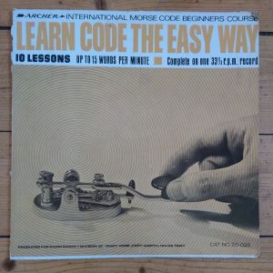 Fundstück: Schallplatte Learn code the easy way